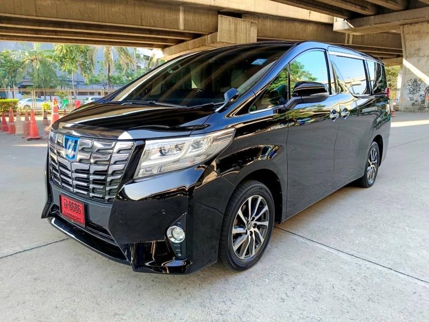 🚙🚐TOYOTA ALPHARD​ GF​ hybrid ปี​ 16 รหัส PEAT8686