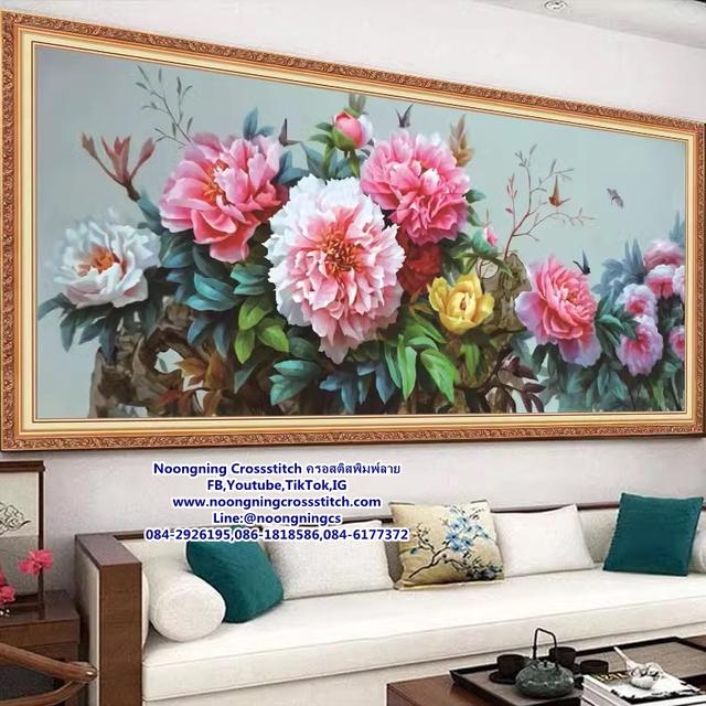 ร้าน Noongning Cross stitch ครอสติสพิมพ์ลาย จำหน่ายอุปกรณ์ครอสติส ภาพติดเพชร638 3