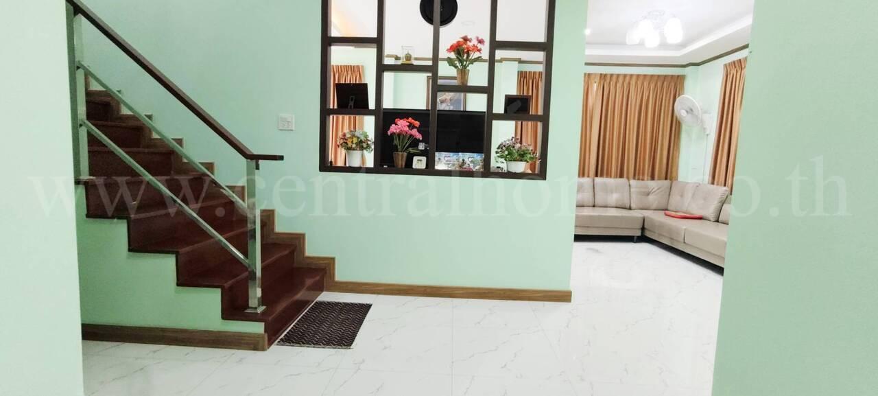 บ้านเดี่ยว 214 ตร.วา ถนนคลาสเดย์ สามพราน นครปฐม ทำเลดี 8