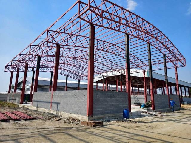 ขายโรงงานสร้างใหม่ฉะเชิงเทรา ขายโรงงานใกล้นิคมเกตเวย์ซิตี้ ผังม่วงลาย บนเนื้อที่ 4 ไร่ 1 งาน สามารถขอใบรง.4ได้ 4