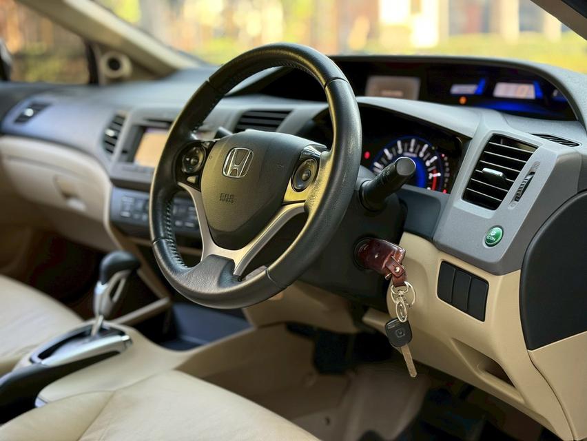 รหัสรถ PJP1464 2013 HONDA CIVIC 1.8 E NAVI (สีน้ำตาล) รูปที่ 13