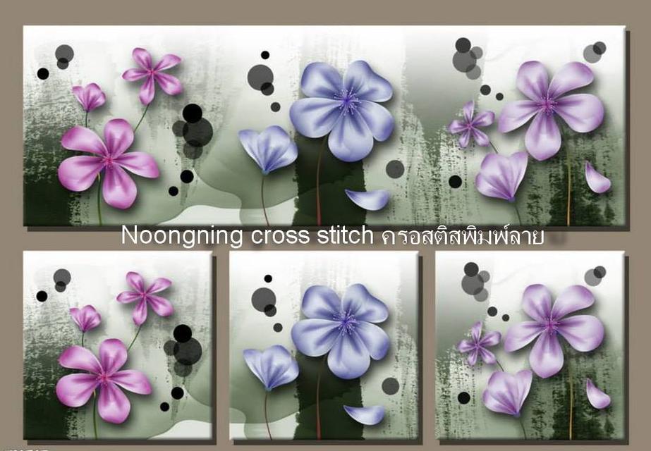 ร้าน Noongning Cross stitch ครอสติสพิมพ์ลาย จำหน่ายอุปกรณ์ครอสติส ภาพติดเพชร1062 4