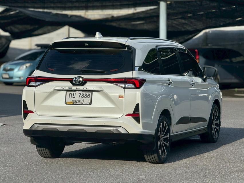 Toyota Veloz 1.5 Premium  ปี2022 จดทะเบียน 2023  สีขาว รถมือเดียว สีขาวมุก  7 ที่นั่ง ไม่เคยมีอุบัติเหตุหนักใดใดทั้งสิ้น 4