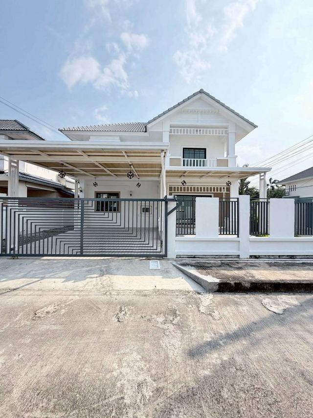 ♥️หมู่บ้านจิรกานต์1ไทรน้อย บางบัวทอง ♥️บ้านเดี่ยว 2 ชั้น หลังมุมถนนเมน ไทรน้อย บางบัวทอง ฝั่งตรงข้ามโกบอลเฮ้าส์ มีรปภ ตลอด24 ชั่วโมง 1