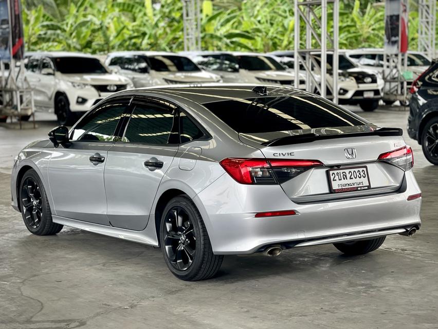 2021 HONDA CIVIC 1.5 TURBO RS สีเทา ไมล์ 99438 (กม.)