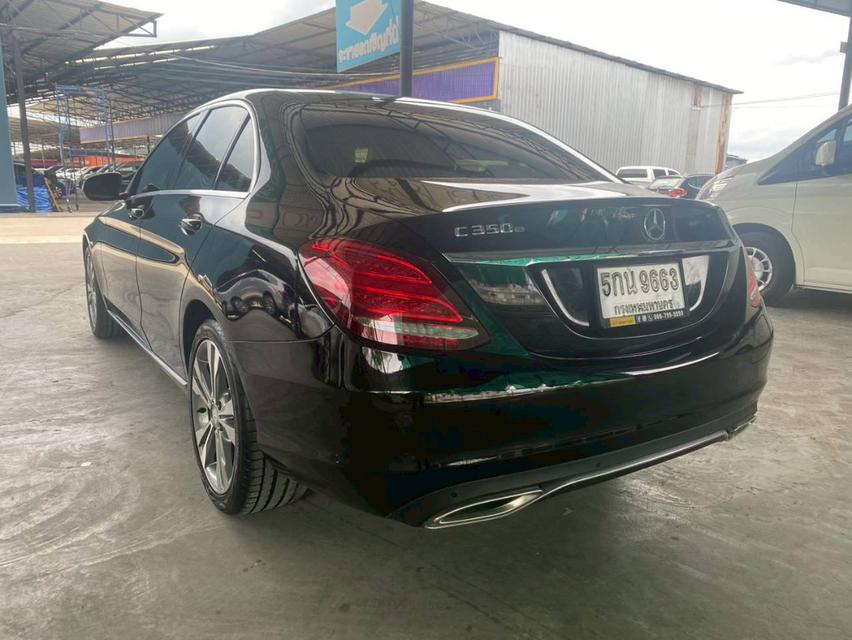 MERCEDES BENZ C-CLASS 350e EXCLUSIVE W205 เกียร์ AT ปี 2016 สีดำ เบนซิน HYBRIDเลขไมล์ 85,676 กม.ราคา 499,000 บาทโทร 09296998996B448 รูปย่อยที่ 4