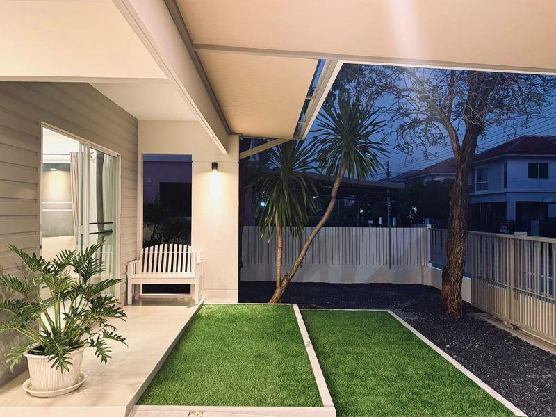 หมู่บ้านพฤกษ์ลดาบางใหญ่  คลองถนน บ้านเดี่ยว 2 ชั้น ตกแต่งใหม่พร้อมอยู่ มีพื้นที่รอบบ้าน โครงการ Land&Houses 7