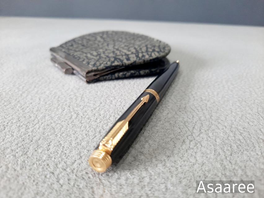 ขอขายปากกาหมึกซึมหัวทอง Parker fountain pen หัวทอง 14K รุ่นหัว 585 made in France  2