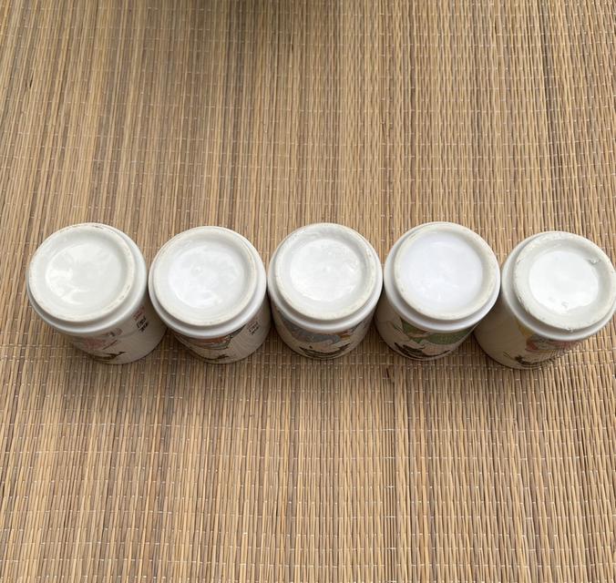 ชุดถ้วยกระเบื้องเคลือบ (porcelain) ลายเกอิชาสาวญี่ปุ่น งานวาดมือ รูปที่ 4