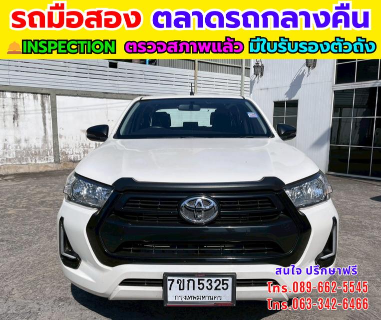 🚘 ปี2024 HILUX REVO 2.4 Double Cab Z Edition Entry 🚛เกียร์ออโต้ 🛻ไมล์แท้ 24,xxx กม. มีปรกันศุนย์ ถึง2028 รูปย่อยที่ 2