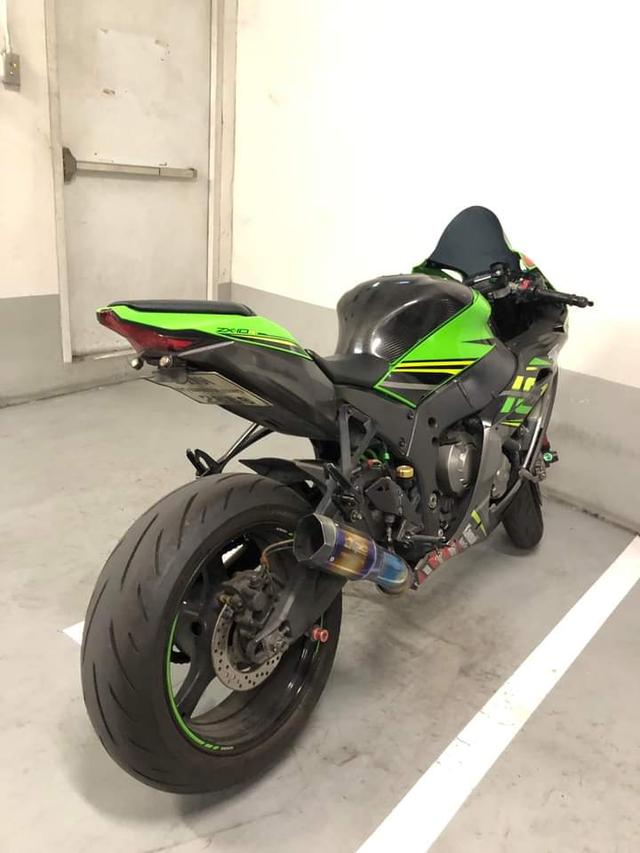 Kawasaki Ninja ZX10R สีเขียว 1