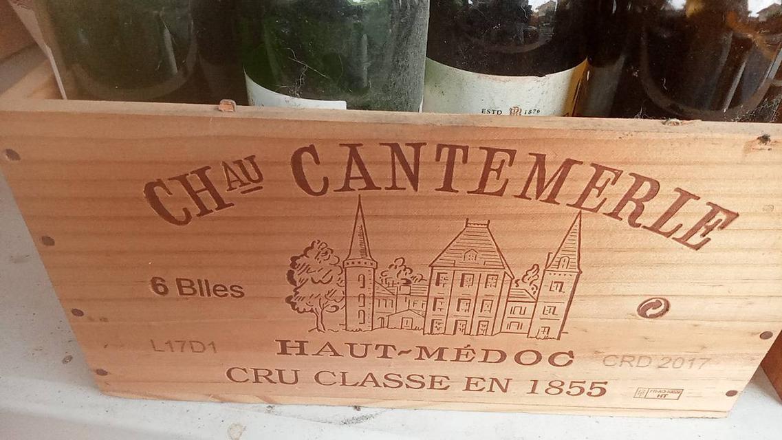 ลังใส่ขวดไวน์เก่า ใช้ตกแต่งร้าน+บ้าน  3