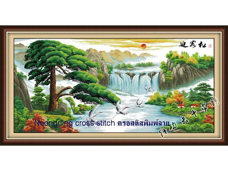 ร้าน Noongning Cross stitch ครอสติสพิมพ์ลาย จำหน่ายอุปกรณ์ครอสติส ภาพติดเพชร1594 9