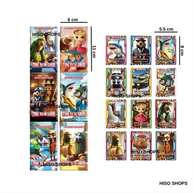 การ์ดเกมสะสม TUNG TUNG TUNG SAMUR ใหม่ล่าสุด สะสมความมันส์ กับเหล่าตัวละครสุดป่วน 4