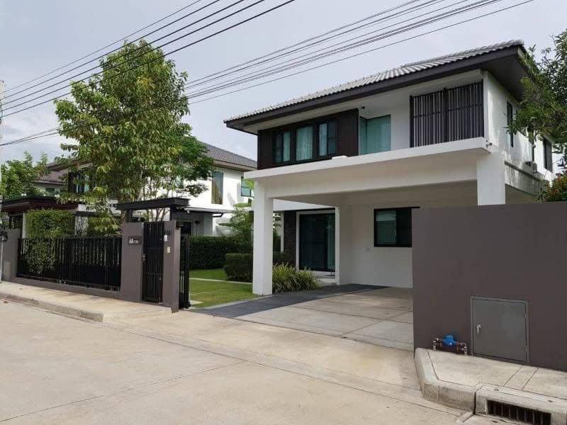 บ้านให้เช่า บ้านเดี่ยว2ชั้น โครงการ - มัณฑนา บางนา ใกล้เมกะบางนา พร้อมเข้าอยู่ ก.ค. 69 1
