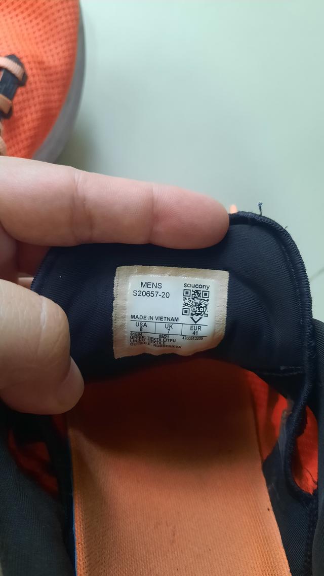 รองเท้า Saucony มือสอง ส้ม รูปที่ 6
