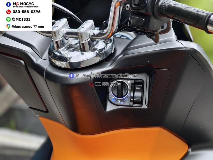 Pcx 150i 2017 ดำส้มเตาแกส รถบ้านแท้มือเดียวไม่ใช่รถประมูล เอกสารครบ No1448 รูปที่ 8