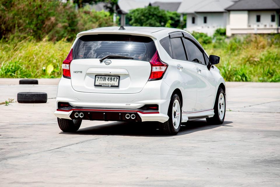 Nissan Note 1.2VL ปี 2018 สีขาว สวยสภาพดี รูปที่ 7