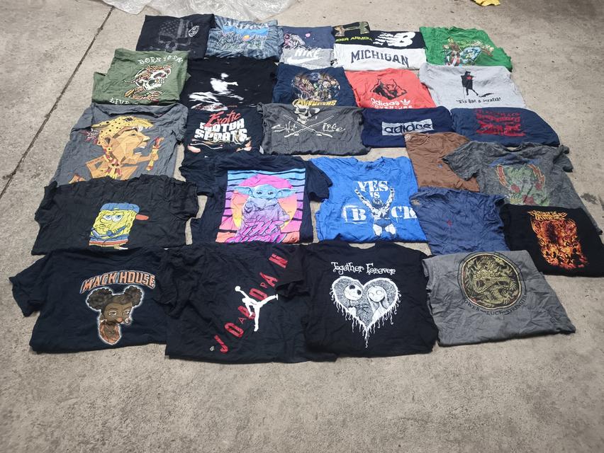 เสื้อยื้อมือสอง Vintage เปิดกระสอบ