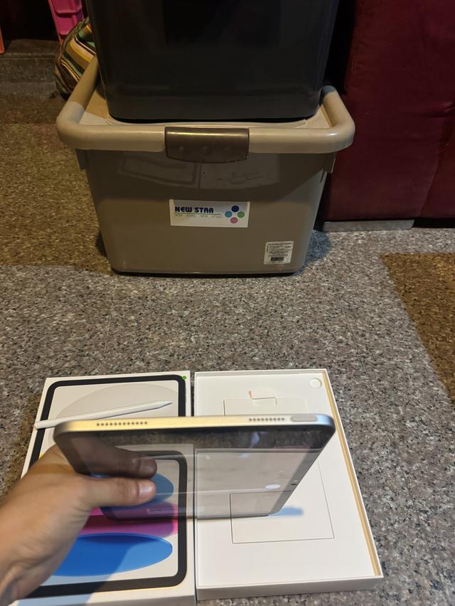 ขายๆๆๆถูกๆๆiPadGen11ล่าสุด128กิ๊กสีหายากSilverมีล่องอีมี่ตรง Wifi Only แถมPencil ประกันถึงเมษายนใช้งานดีทุกๆฟังชั่นสูนTrueรีสโตได้หมดไม่ติดไอคราว Mode รูปที่ 4