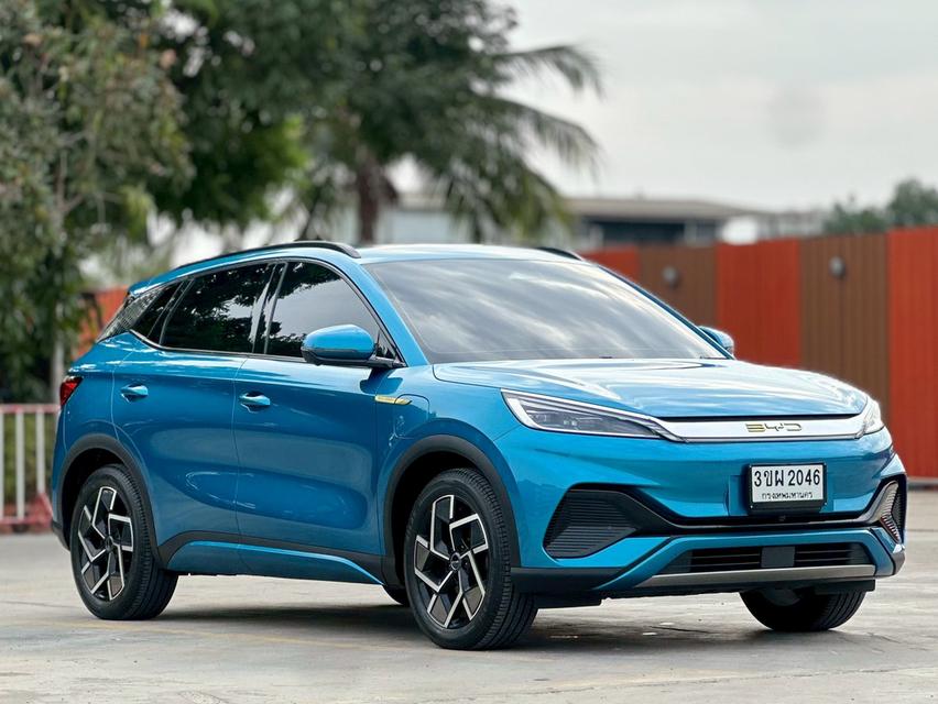 รหัสรถ PAT2046 BYD ATTO3 Extended Range ปี 2022 สีฟ้า