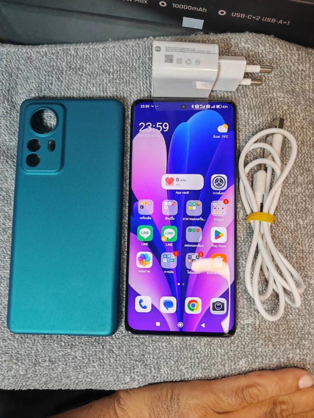 Xiaomi 12 Pro 5G (RAM 12+12GB 256GB) สภาพใหม่กริ๊บ เครื่องศูนยไทยแท้
