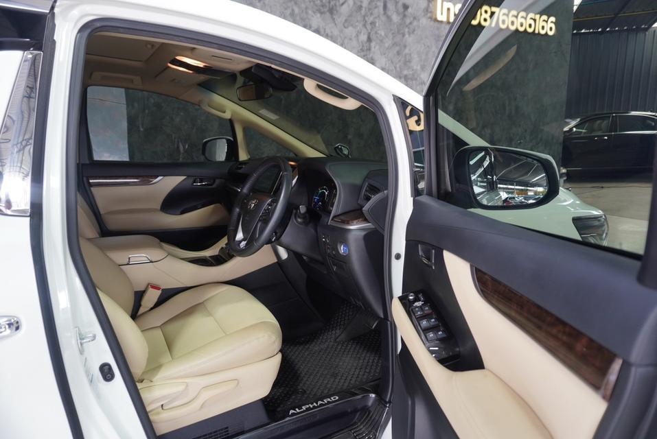 รหัสรถ JRS5189 เข้าใหม่ กับ Toyota Alphard 30 hybrid 2019 สีขาว  16
