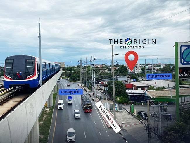 ขาย คอนโด ดิ ออริจิ้น สุขุมวิท - สายลวด อี22 สเตชั่น ห้องมุม สภาพดี พร้อมอยู่ 18