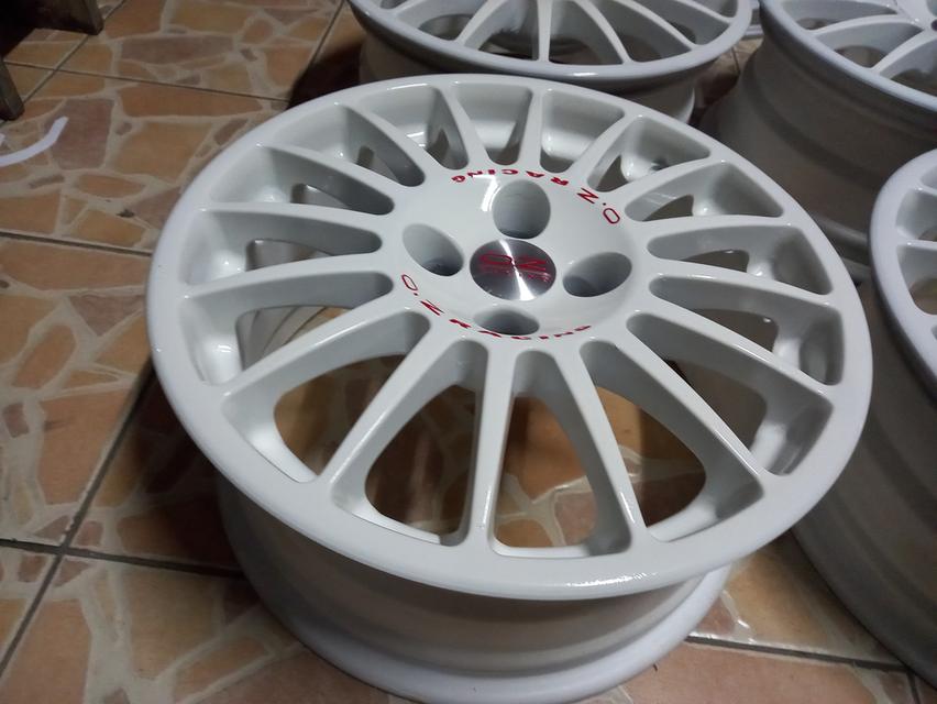 FOR SALE ! ล้อแท้  แค่ 12,500 บาท  - OZ RACING SUPERTURISMO WRC - 16x7 - ET37 - 4x100 - Made In Italy 🇮🇹 - โทร 0850227371 รูปที่ 4