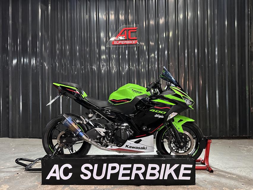 Ninja400SE ABS สีเขียวดำ ปี21