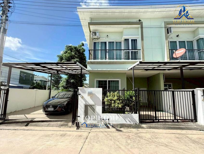 🏡 ขายด่วน! ทาวน์เฮาส์ 2 ชั้น (หลังมุม) พร้อมผู้เช่า รับค่าเช่า 12,000 บาท/เดือน 📍 หมู่บ้านเดอะไพร์ซ ศรีราชา 1 (The Prize Sriracha 1) 1
