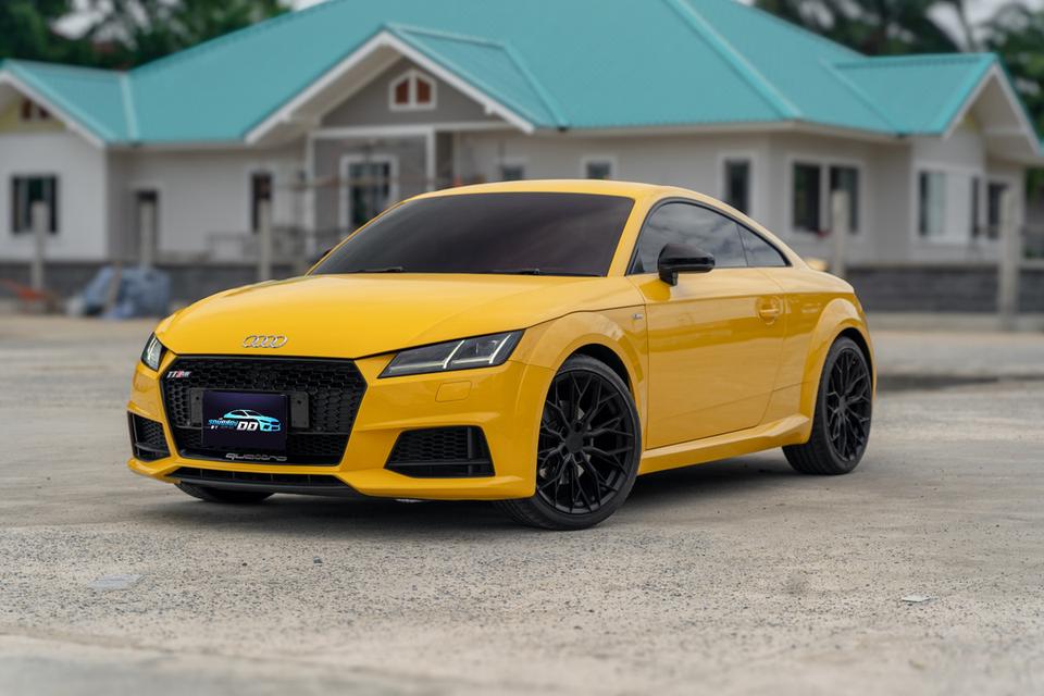 AUDI TT Coupé 45 TFSI quattro S-Line 2017 สีเหลือง
