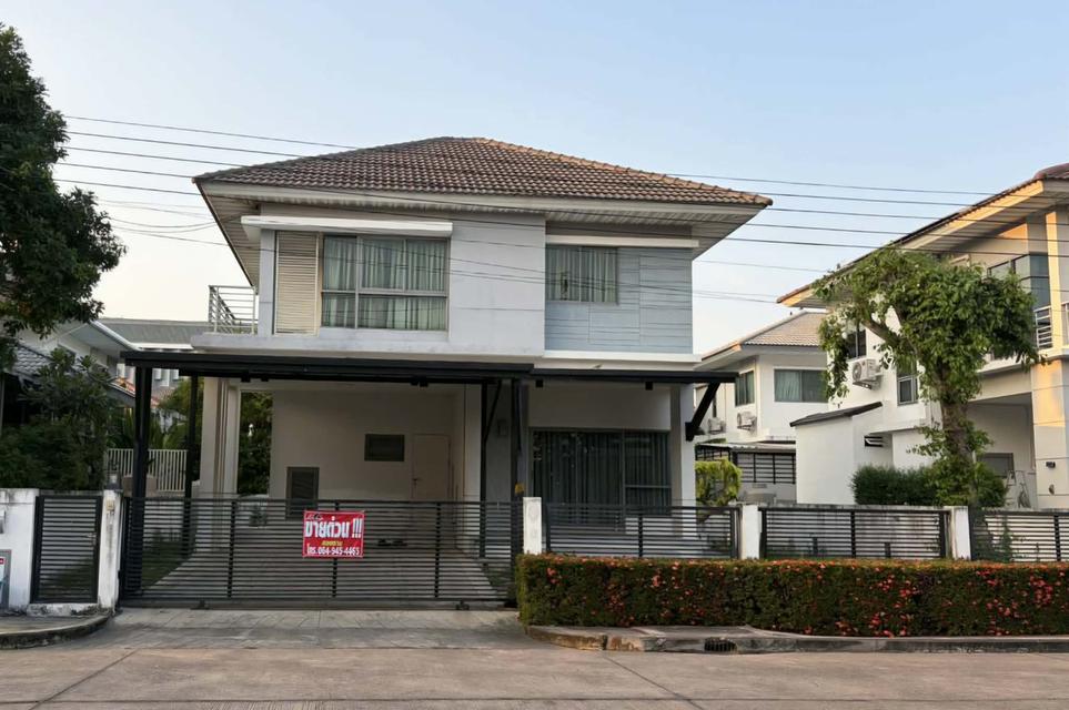 ขายบ้านเดี่ยว 64 ตร.ว. เพอร์เฟคเพลส แจ้งวัฒนะ ติด SISB นานาชาติ ถนนเมน 7.5 ล้าน 1