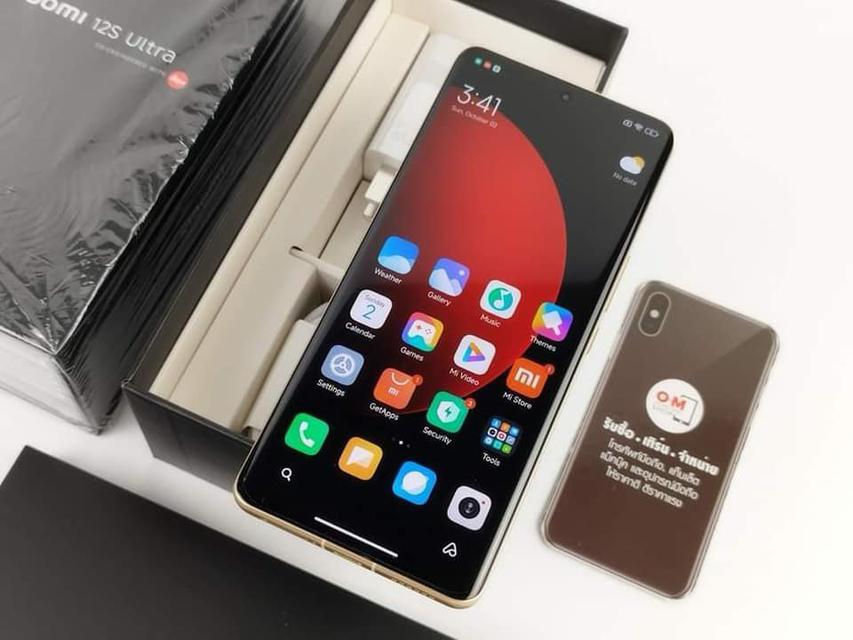 ขาย/แลก Xiaomi 12S Ultra 12/256GB สี Fir Green รอมจีน Snapdragon8+ Gen1 สภาพสวยมากๆ แท้ ครบกล่อง เพียง 31,900 บาท 2