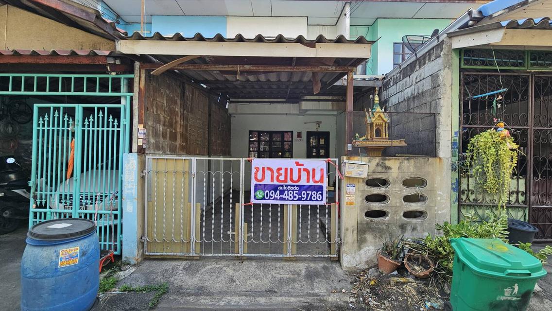 ขายทาวน์เฮ้าส์ 2 ชั้น มืองสอง 1.5 ล้าน หมู่บ้านเพชรเกษมธานี ถนนเศรษฐกิจ อ้อมน้อย กระทุ่มแบน สมุทรสาคร 1