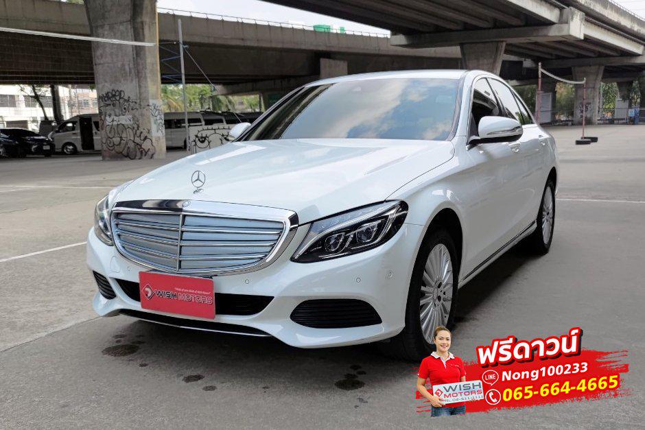 Mercedes-Benz C300 W205 BlueTEC HYBRID Exclusive AT ปี 2015 1