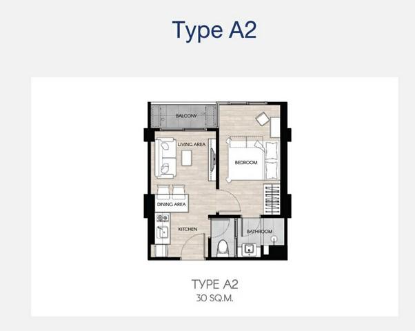 FOR SALE condominium ดิ เอ็กเซล ไฮด์อะเวย์ สุขุมวิท 50 30ตารางเมตร 1 BR 2500000 THAI BAHT ใกล้ BTS พระโขนง ราคา งามๆ 4