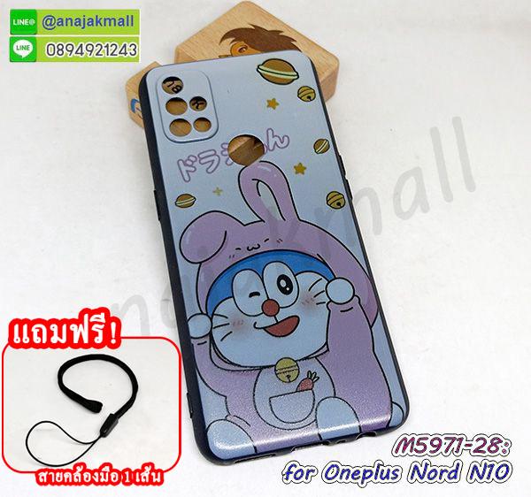M5971 เคส oneplus nord n10 ลายการ์ตูน ฟรีสายคล้องมือ กรอบยางวันพลัส n10 พร้อมส่งในไทย 8