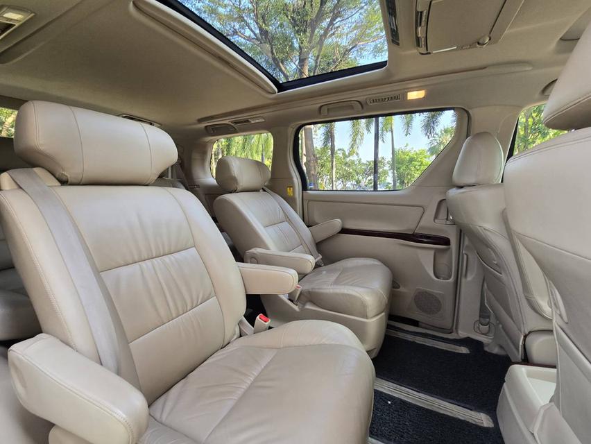 ไมล์แท้ 120,000 กม. Toyota #Alphard 2.4 V ท๊อปสุด sunroof Minorchange 7