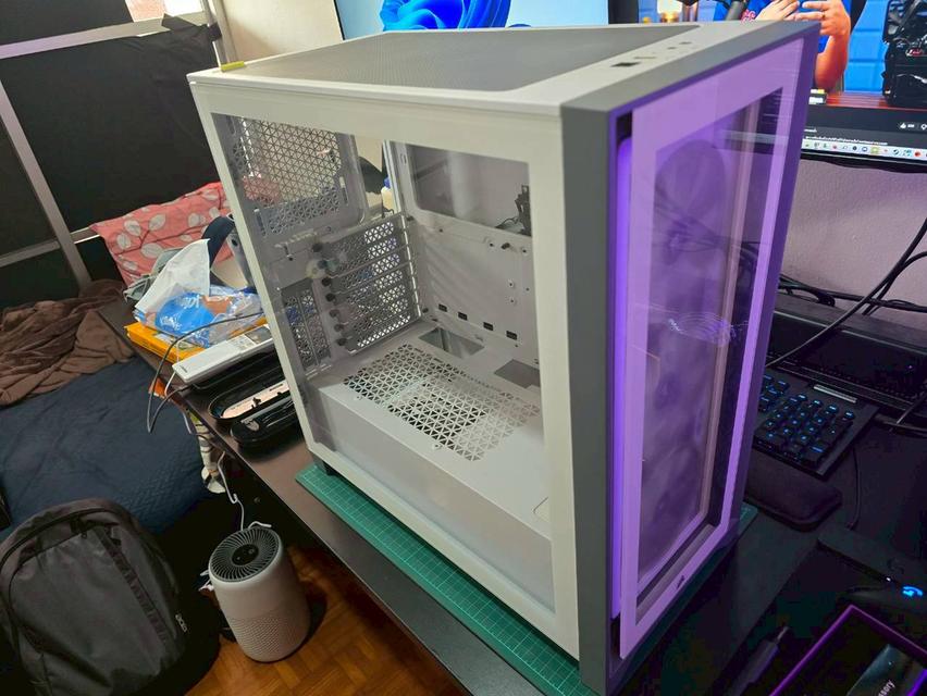 CORSAIR CASE SET เคสคอมพิวเตอร์ ชุดน้ําสองตอน พัดลมเคส สายไฟ LED ตกแต่งเคส (มือสอง มีกล่อง) รูปย่อยที่ 3