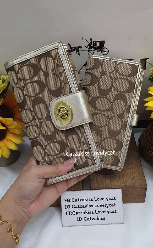 กระเป๋า สตางค์ Coach แท้