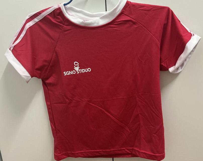 เสื้อยืดแขนสั้นสามแถบ