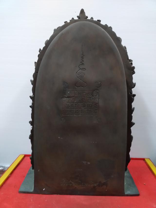 พระไพรีพินาศรมดำหน้าตัก5นิ้วสูง17นิ้วออกวัดบวรนิเวศฯ 2