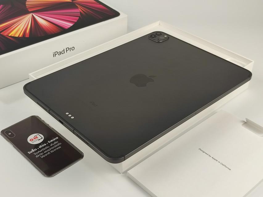 ขาย/แลก iPad Pro11 Gen3 M1 512GB Wifi+cellular Gray ศูนย์ไทย สวยมาก แท้ ครบยกกล่อง เพียง 33,900 บาท  4