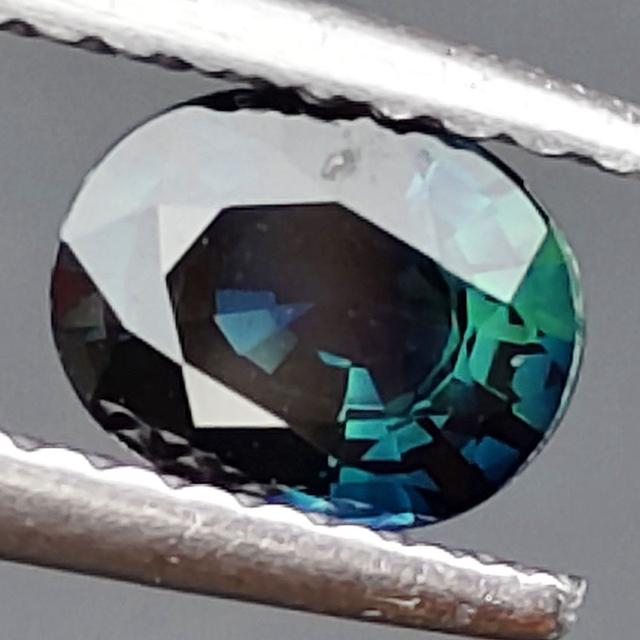 💎 พลอยไพลิน เผาเก่า 💎 น้ำหนัก 0.75 กะรัต รูปย่อยที่ 2