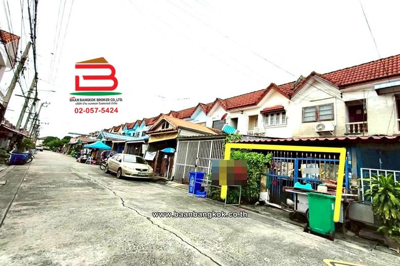 ทาวน์เฮาส์ เนื้อที่ 19 ตร.ว. หมู่บ้านวาสนา หทัยราษฎร์ 11 ถนนหทัยราษฏร์ แขวงมีนบุรี เขตมีนบุรี 2