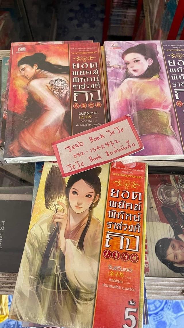 หนังสือนิยายแปลจีน ยอดพยัคฆ์พิทักษ์ราชวงศ์ถัง 1-9 จบ