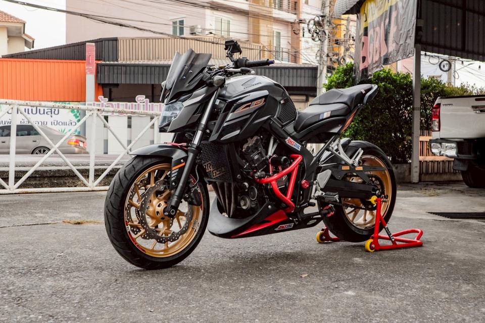 Honda Cb650f ปี2017 สีเทา รูปที่ 4