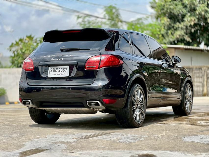 ปี 2010 PORSCHE CAYENNE , 3.0 HYBRIDโฉม CAYENNE สีดำ เกียร์ออโต้ เบนซิน+ไฮบริด 6