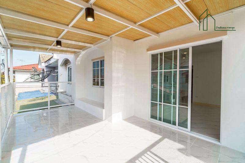 หมู่บ้านบัวทองธานี บางบัวทอง ตรงข้ามสมบัติบุรี ฟรีโอน 14